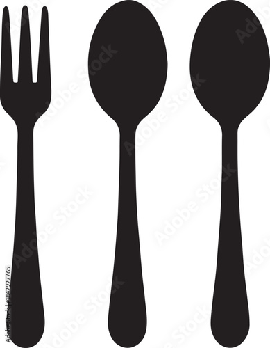 spoon fork and spoon