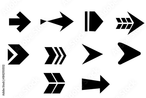set of arrows
