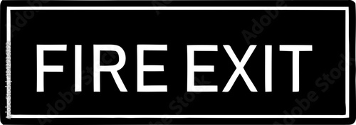 Emergency Exit Icon. exit door sign. Escape and evacuation symbol. Various exit sign isolated white background.Evacuation and relocation of people to safety, Vector illustration !