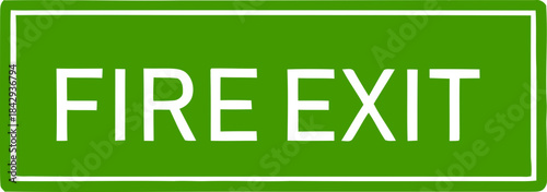 Emergency Exit Icon. exit door sign. Escape and evacuation symbol. Various exit sign isolated white background.Evacuation and relocation of people to safety, Vector illustration !