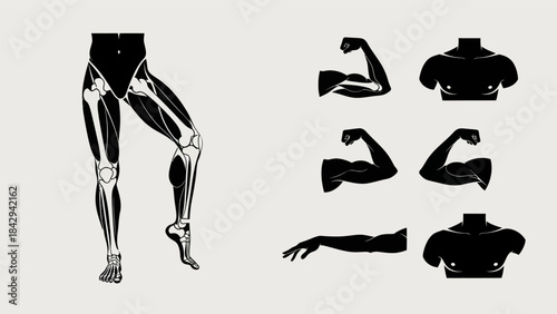 Floral illustration set featuring various flower icons for diverse design projects