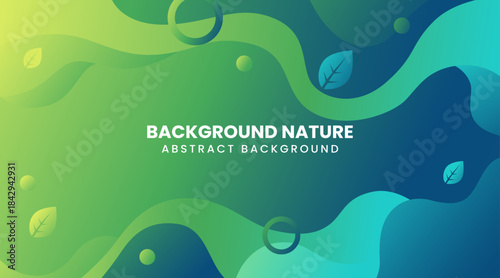 abstract nature background illustration design