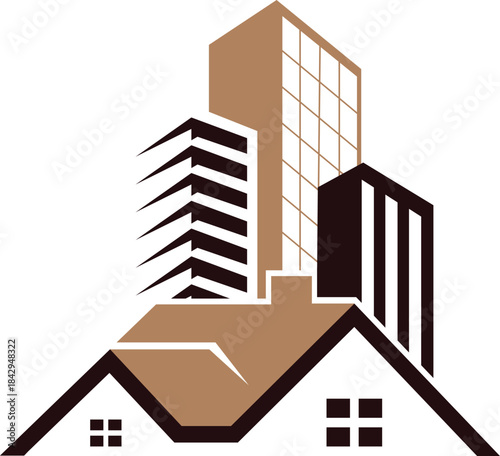 Residential and Commercial Real Estate Logo