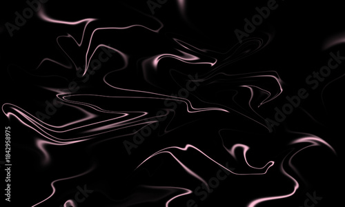 Abstract red and green smoky flowing texture with smooth silky waves and colorful swirling motion