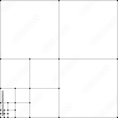 Geometric Composition Grid Scheme for Design Layout.