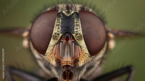 Tsetse Fly Face — Disease Vector