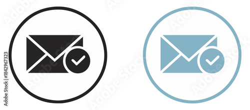 email sent confirmation check icon
