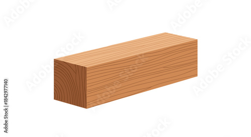 A wooden beam.