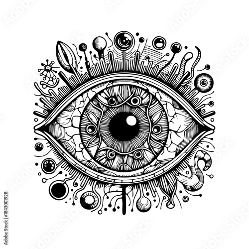 Human Eye Cross Section