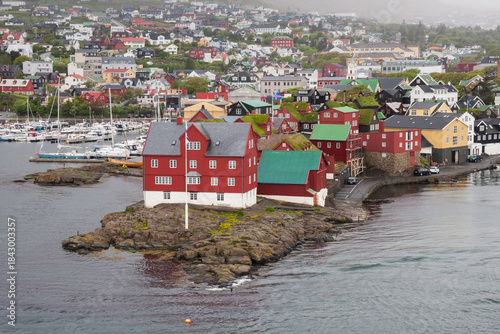 Penninsula Tinganes of Torshavn