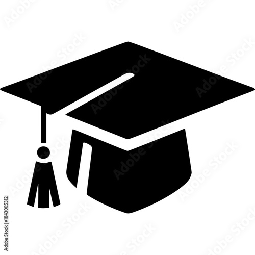 Graduation Cap Icon Vector