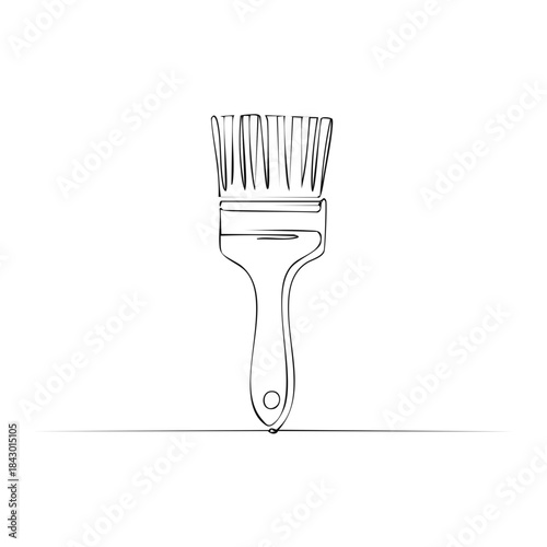 Paintbrush Line Art: Minimalist Brushstroke Design for Painting, DIY, Arts and Crafts Creative Projects