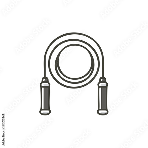 Jump ropes in neat coils for exercise or fitness, indoor training in neutral tones, workout equipment.