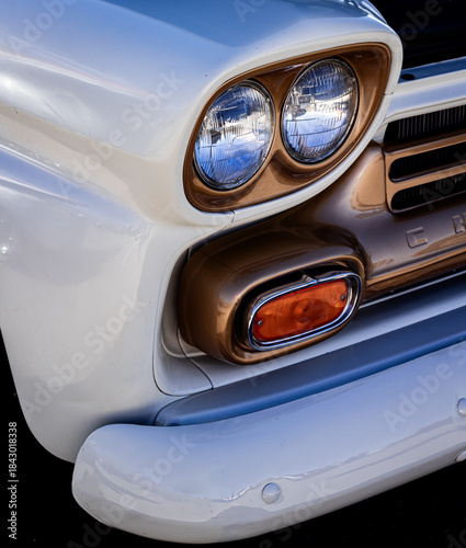 Vintage Truck Headlight