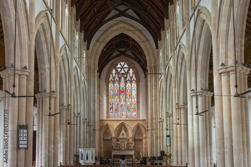 Tableau sur toile Interior of Holy Name Cathedral, Mumbai