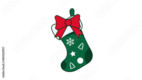 Christmas stocking decoration 