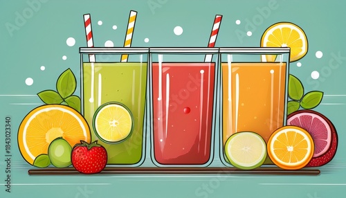 fruit juice bar