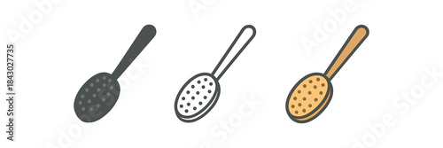 self care icons one flat solid monochrome one thin black outline black and white one full color flat icon body brush with handle