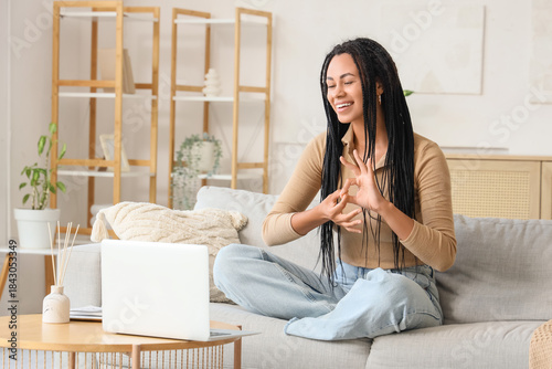 Young African-American woma...