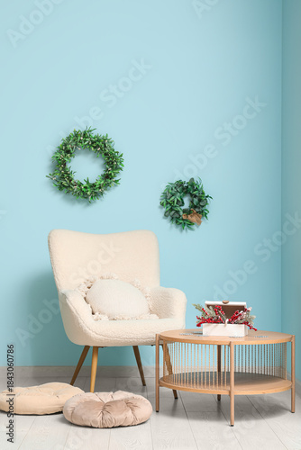 Interior of living room wit...