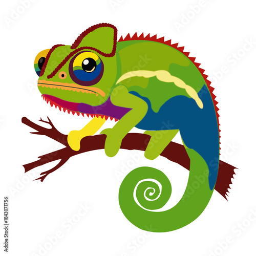 iguana ilustración