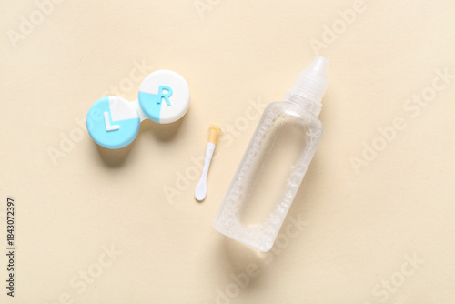 Container for contact lense...