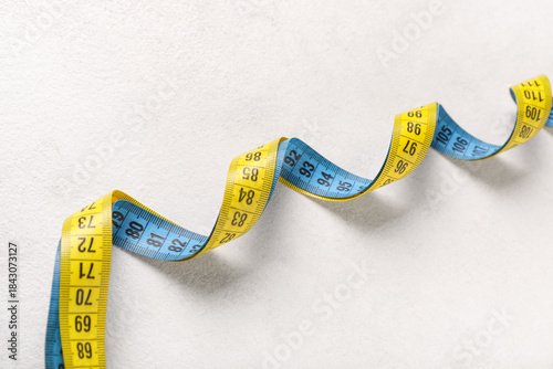 Different measuring tape on...