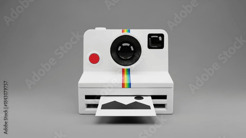 Cartoon illustration of a tropical beach sunset with palm trees and a hammock over the ocean.