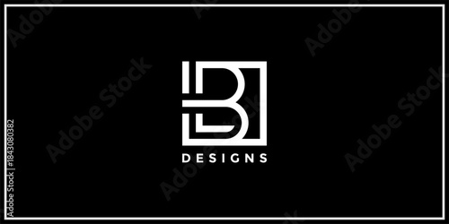 BL LB Square Logo Design Inspirations