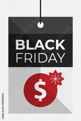 Promotional Shopping Event Label Indicating Significant Price Reductions for Deals