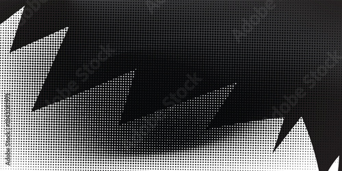 Black brush strokes and dots. Creative brush strokes isolated on a white background, freehand drawing. Uneven strokes with jagged edges. Vector illustration.