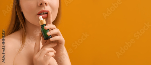 Beautiful young woman with ...