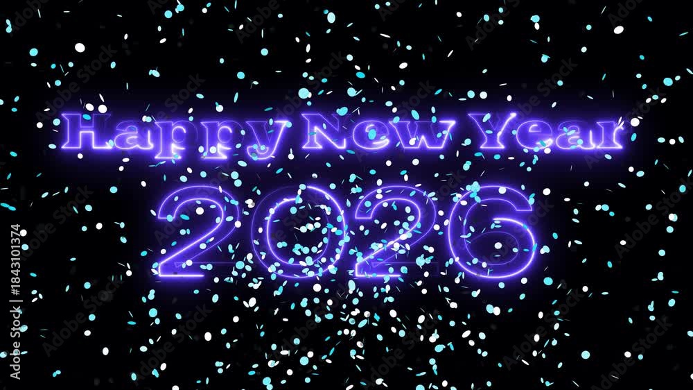 New Year 2026 Luxury Gold Background with Shining Line Effects. Happy ...