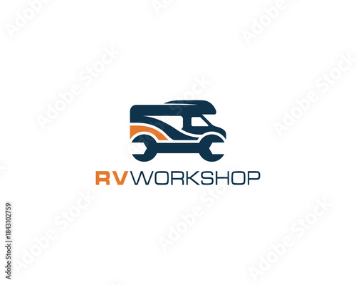 RV workshop logo