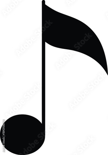 Eighth Musical Note Icon