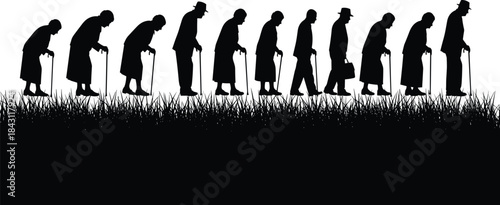 Utility pole silhouette, sunset sky background, industrial structure, power lines, dramatic evening light, minimalist vector art, infrastructure illustration, energy concept