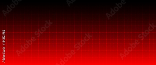 abstract red grid background. gradient red background. technology background. Shining diagonal checkered grid planes in perspective.