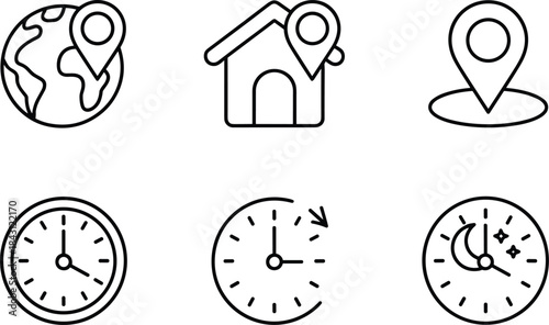 A technical, detailed black and white line vector drawing of a semi-automatic handgun, stylized as a blueprint or schematic for industrial design, engineering diagrams, or instructional graphics.