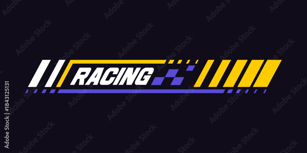 Obraz premium Racing Logo 