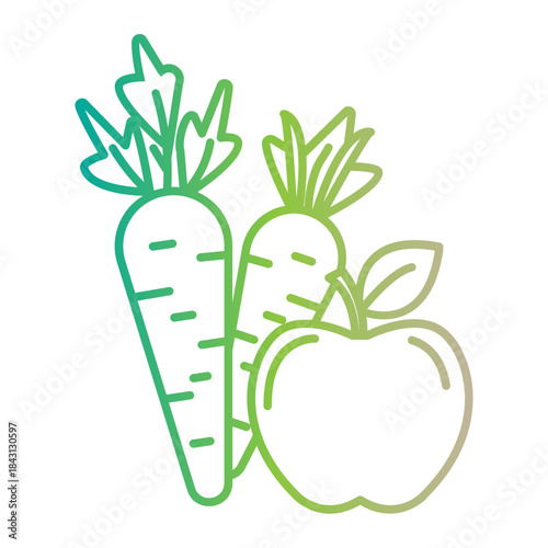 Carrots and Apple