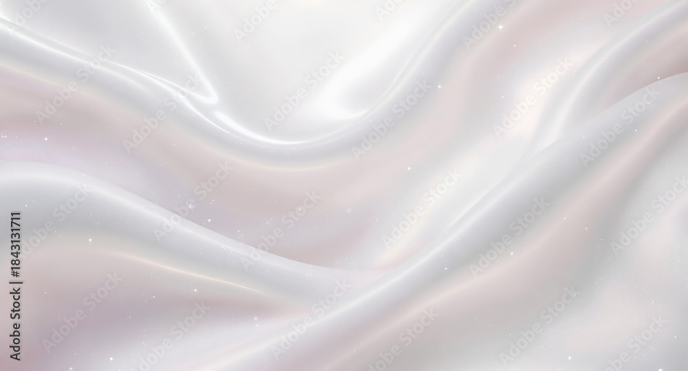 Obraz premium 光沢感のあるパステルカラーの滑らかなシルク風テクスチャ背景