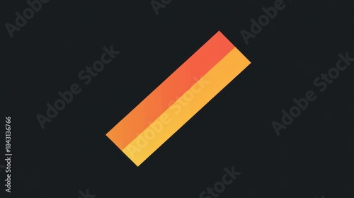 Abstract geometric shape, vibrant colors, dark background, design element Free Download Abstract geometric shape, vibrant colors, dark background, design element - GFXLoad