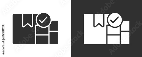 Stock Icon Set Vector Collection Isolated In Black And White