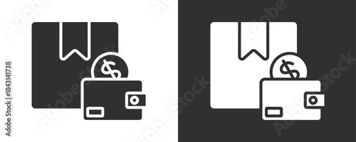 Payment Method Icon Set Vector Collection Isolated In Black And White