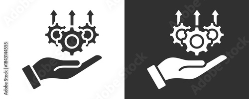 Excellence Icon Set Vector Collection Isolated In Black And White