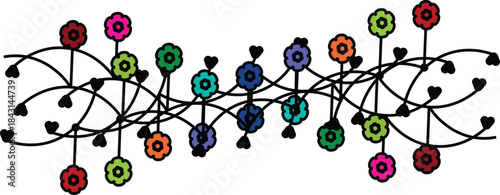 hand drawn doodle shapes collection