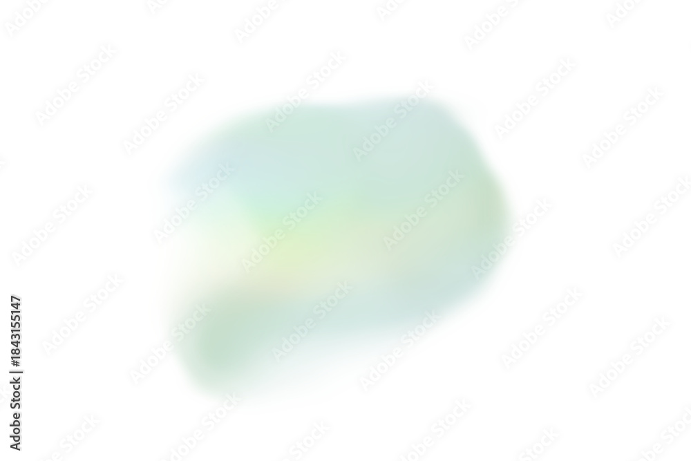 Fototapeta premium 抽象的な形のグラデーションぼかし 青と黄色 