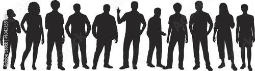 silhouette of human body