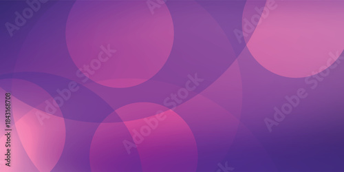 Abstract Bokeh Lights Background in Purple and Pink Hues.
