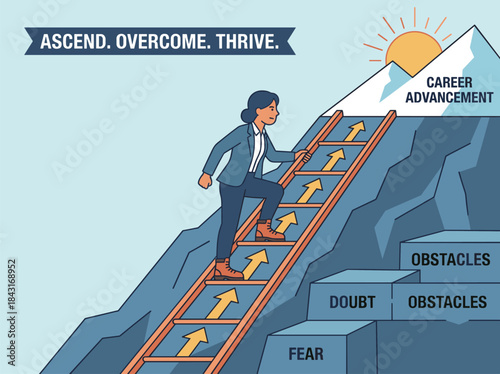 Ascend, Overcome, Thrive The Path to Career Advancement